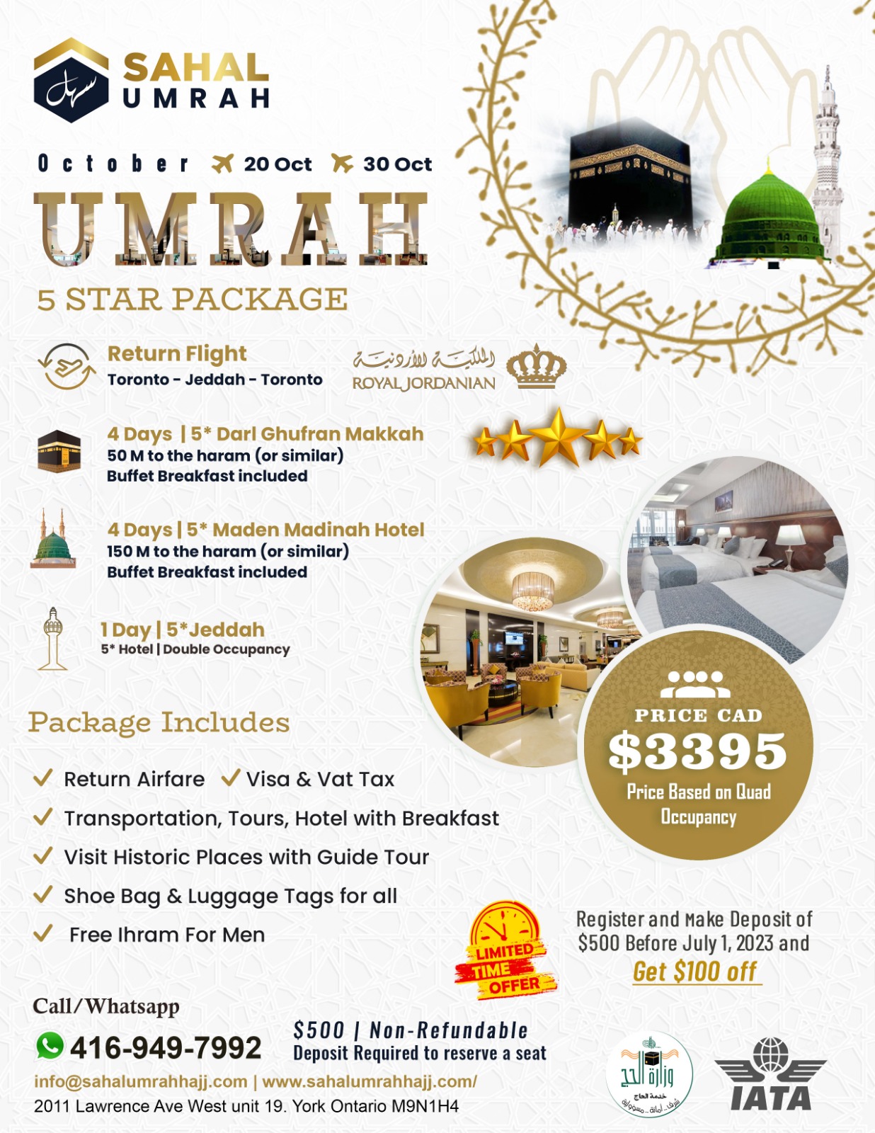 halijah travel umrah 2023 packages