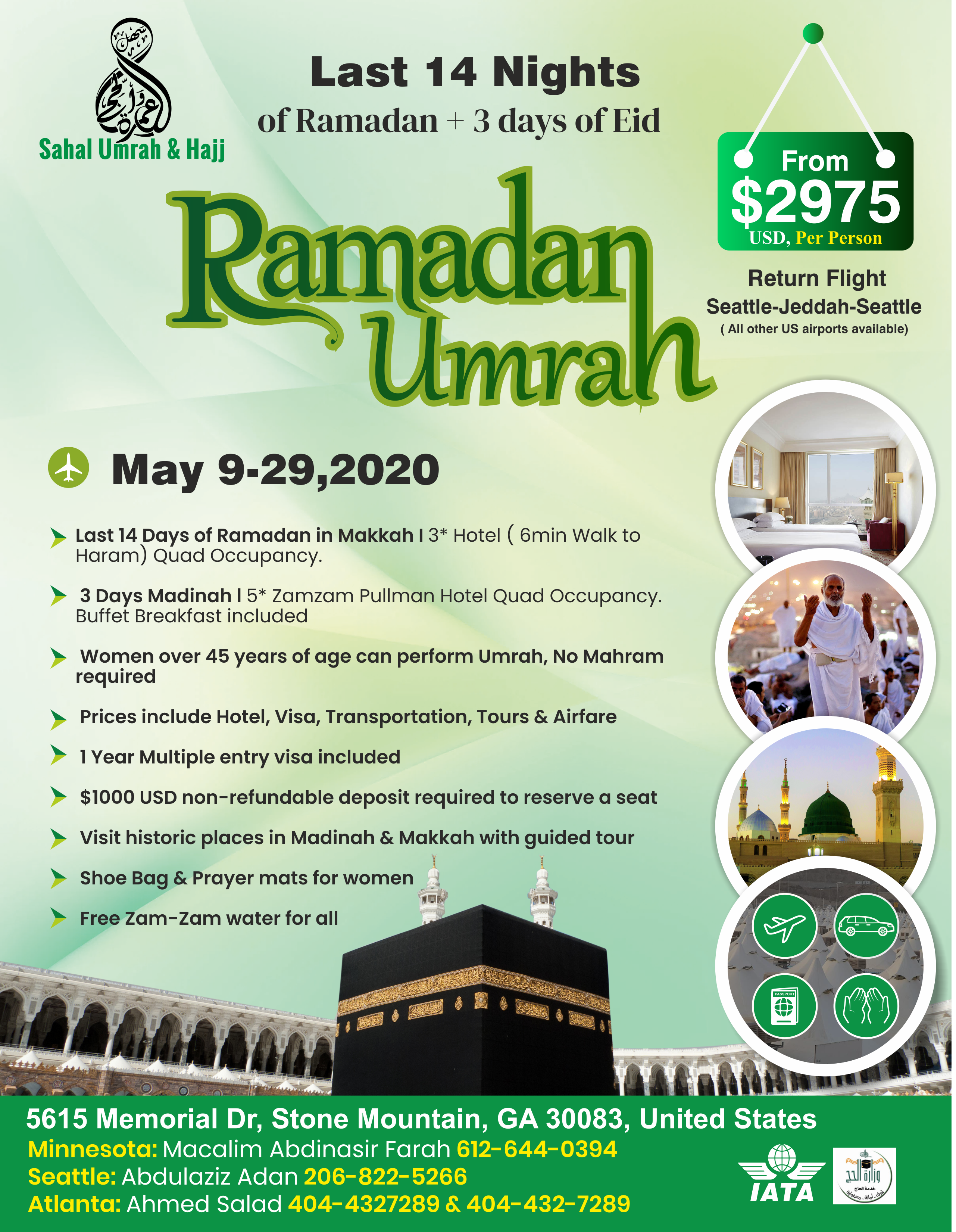 USA Ramadan 2020 Package â€